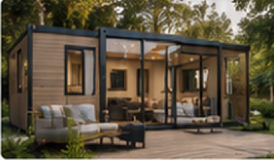 Casa expansível — imagem ilustrativa